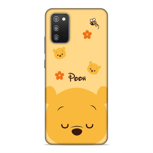 Pooh Cartton Hard Back Case For Samsung Galaxy A03s / F02s / M02s