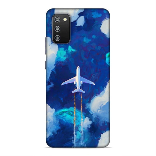 Aeroplane In The Sky Hard Back Case For Samsung Galaxy A03s / F02s / M02s