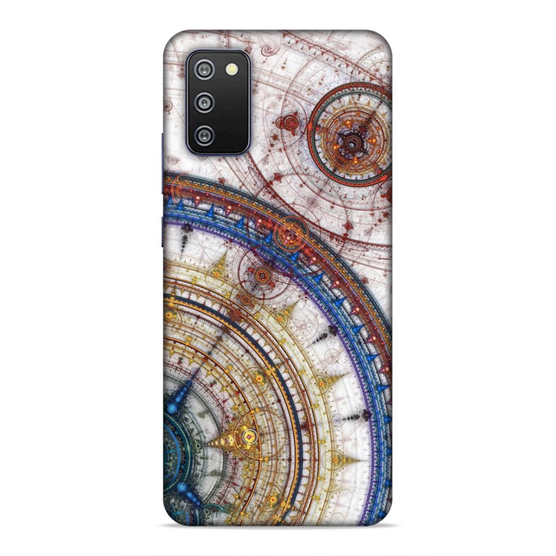 Geometric Art Hard Back Case For Samsung Galaxy A03s / F02s / M02s