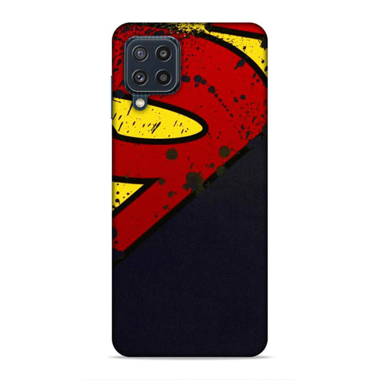 Superman Logo Hard Back Case For Samsung Galaxy A22 4G / F22 4G / M32 4G