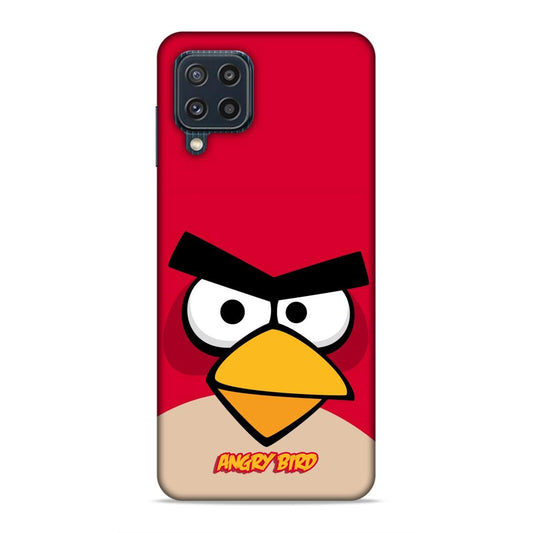 Angry Bird Yellow Name Hard Back Case For Samsung Galaxy A22 4G / F22 4G / M32 4G