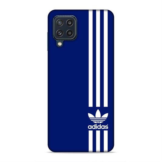 Adidas in Blue Hard Back Case For Samsung Galaxy A22 4G / F22 4G / M32 4G