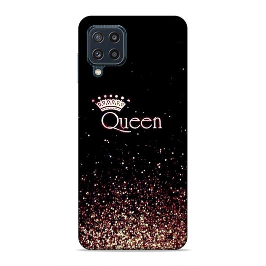 Queen Wirh Crown Hard Back Case For Samsung Galaxy A22 4G / F22 4G / M32 4G
