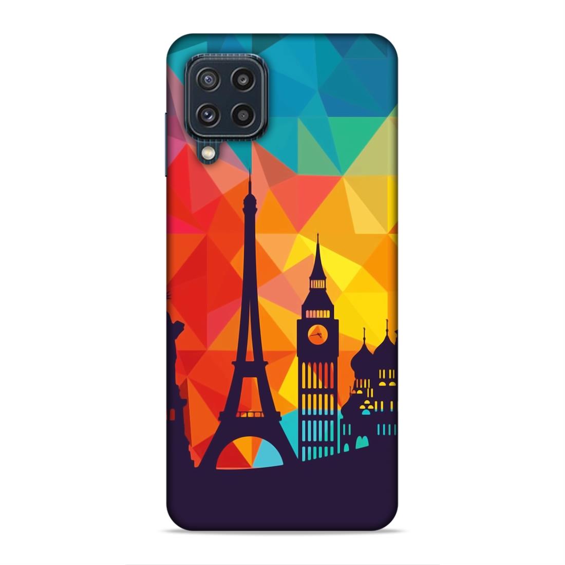 Abstract Monuments Hard Back Case For Samsung Galaxy A22 4G / F22 4G / M32 4G