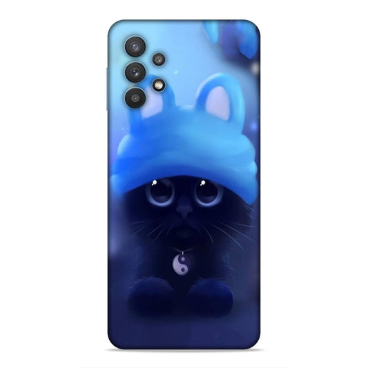 Cute Cat Hard Back Case For Samsung Galaxy A32 5G / M32 5G