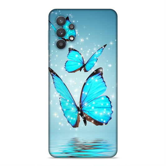 Blue Butterfly Hard Back Case For Samsung Galaxy A32 5G / M32 5G