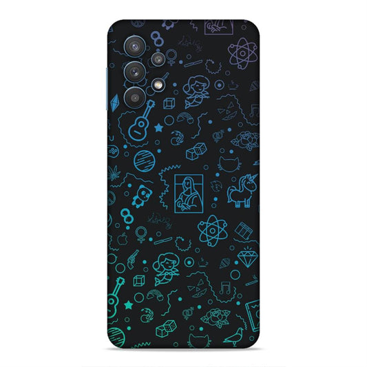 Abstract Hard Back Case For Samsung Galaxy A32 5G / M32 5G