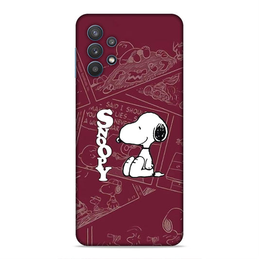 Snoopy Cartton Hard Back Case For Samsung Galaxy A32 5G / M32 5G