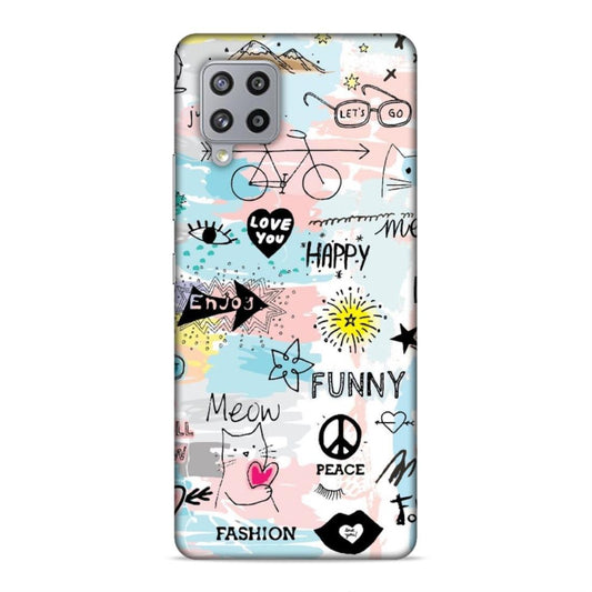 Quoted Hard Back Case For Samsung Galaxy M42 5G