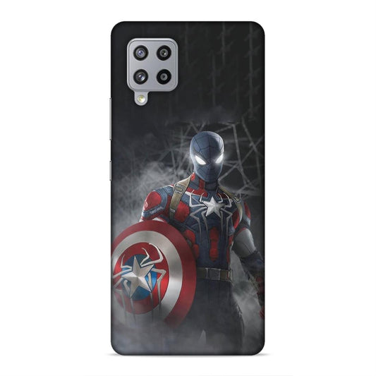 Spiderman With Shild Hard Back Case For Samsung Galaxy M42 5G