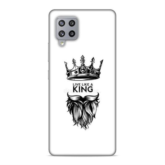 Live Like A King Hard Back Case For Samsung Galaxy M42 5G