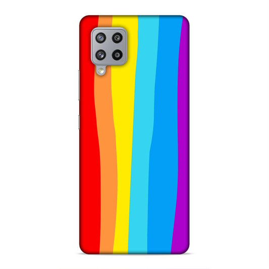 Rainbow Hard Back Case For Samsung Galaxy M42 5G