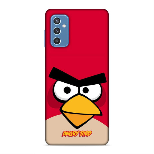 Angry Bird Yellow Name Hard Back Case For Samsung Galaxy M52 5G