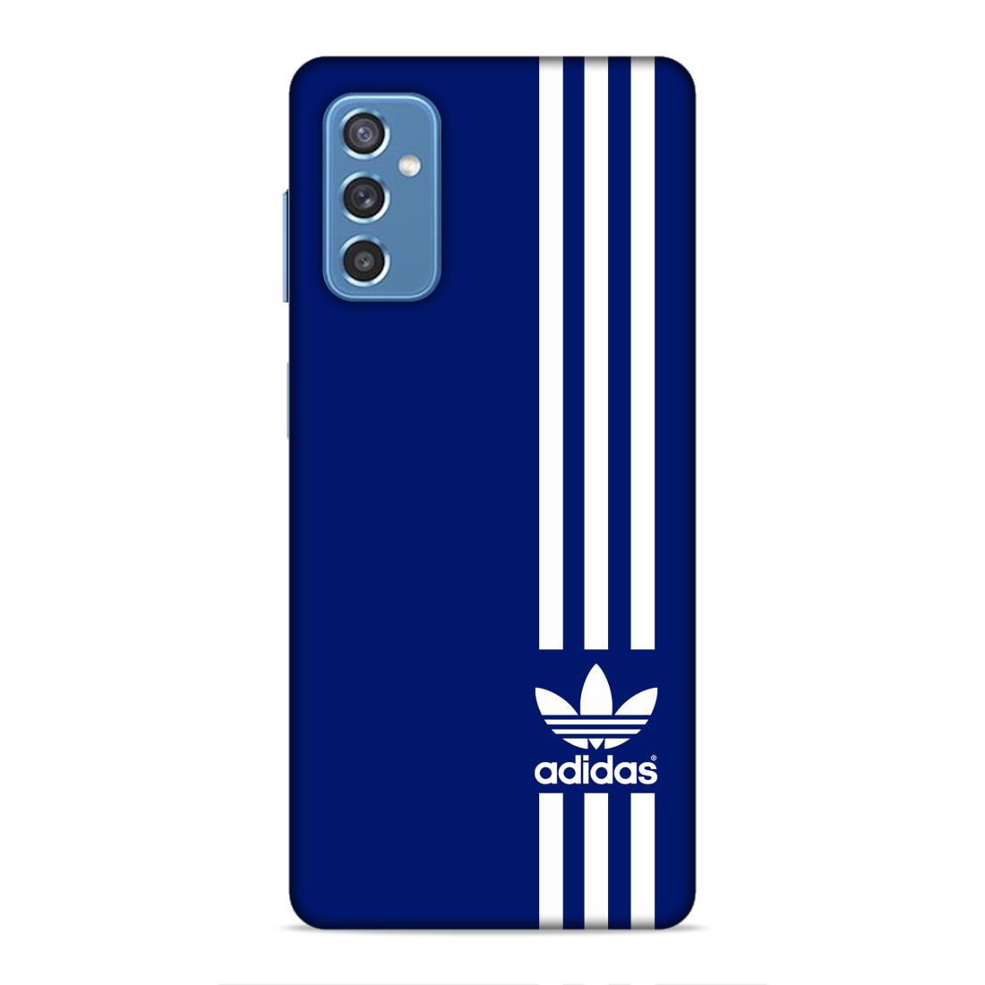 Adidas in Blue Hard Back Case For Samsung Galaxy M52 5G
