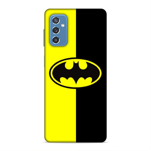 Batman Balck Yellow Hard Back Case For Samsung Galaxy M52 5G
