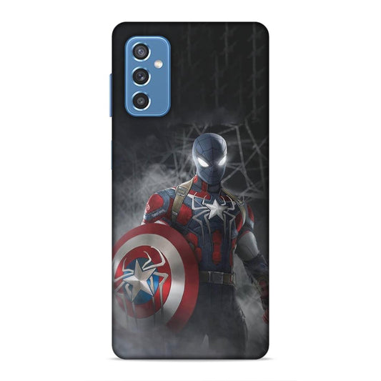 Spiderman With Shild Hard Back Case For Samsung Galaxy M52 5G