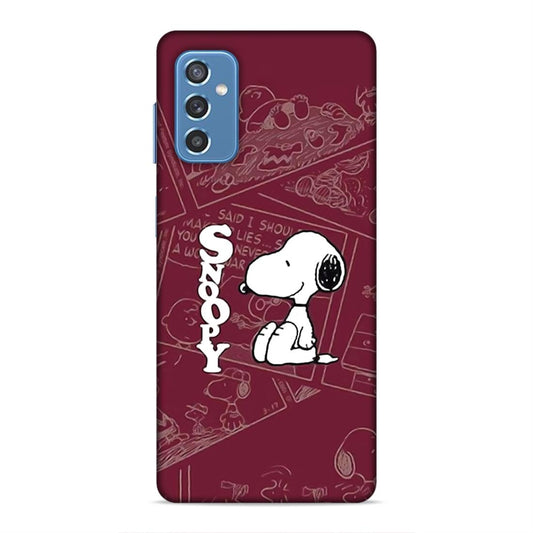 Snoopy Cartton Hard Back Case For Samsung Galaxy M52 5G