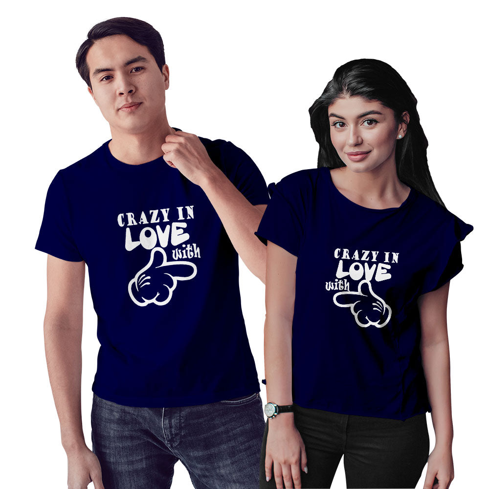 Crazy in Love Couple T-shirt