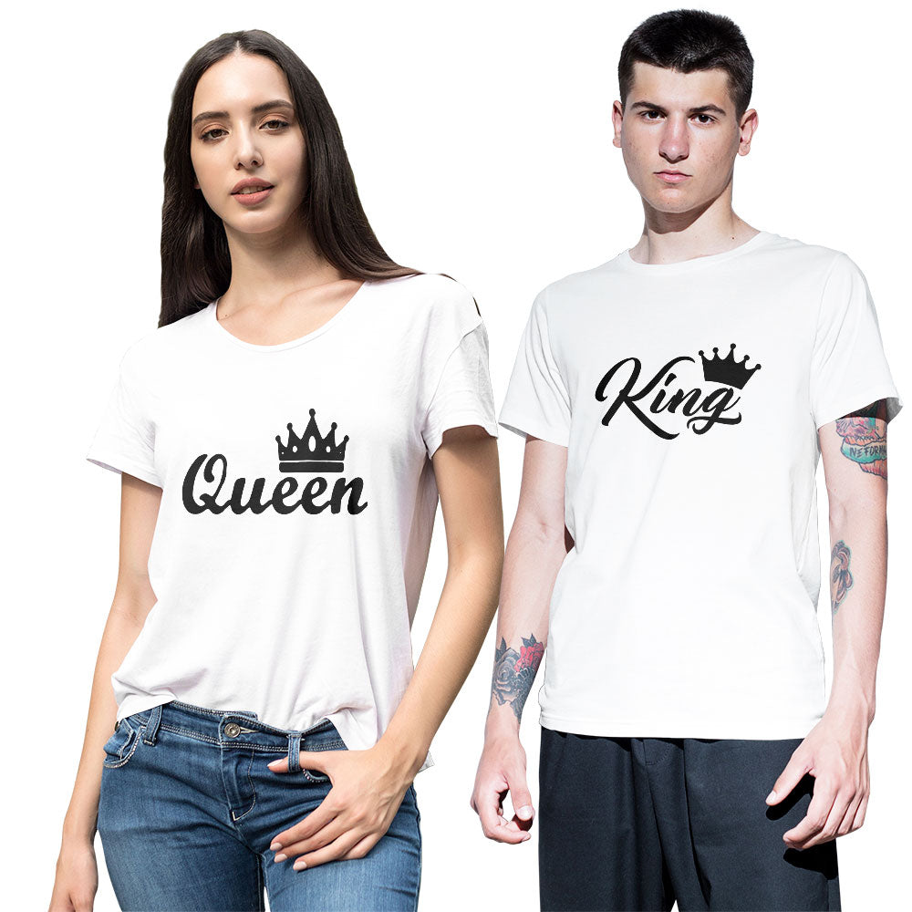 King and Queen Couple T-shirt