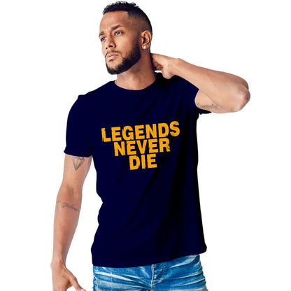Legend Never Die Printed Unisex Graphics T-shirt for Men and Women