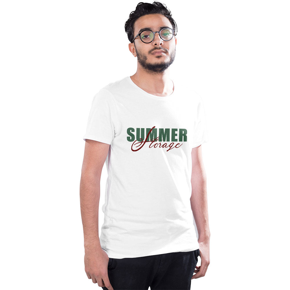Summer Storage Printed Unisex Graphics T-shirt for Men and Women