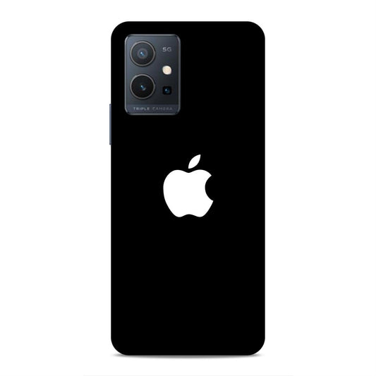 Apple Logo Hard Back Case For Vivo T1 5G / Y75 5G