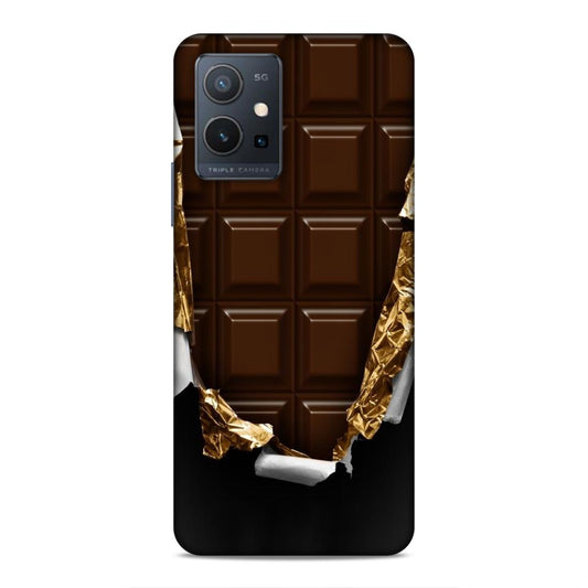 Chocolate Hard Back Case For Vivo T1 5G / Y75 5G