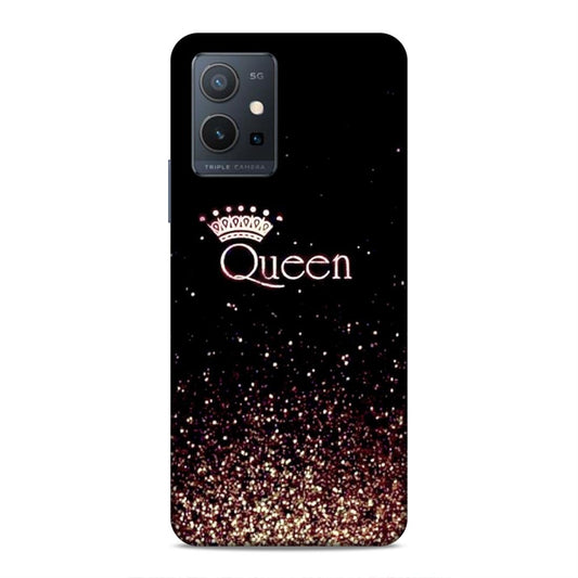 Queen Wirh Crown Hard Back Case For Vivo T1 5G / Y75 5G