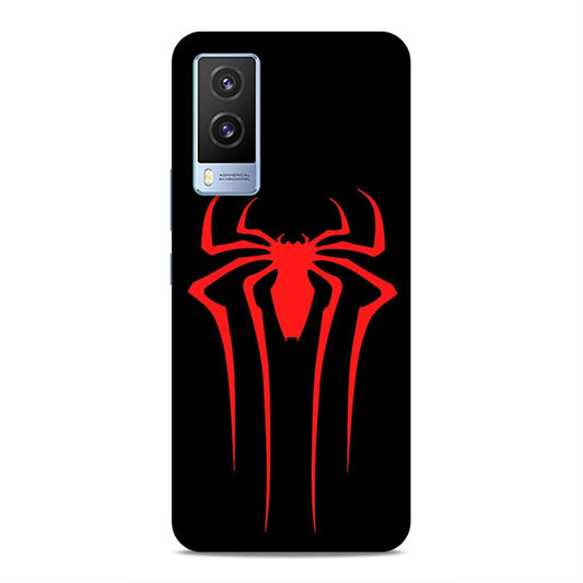 Spiderman Symbol Hard Back Case For Vivo V21e 5G