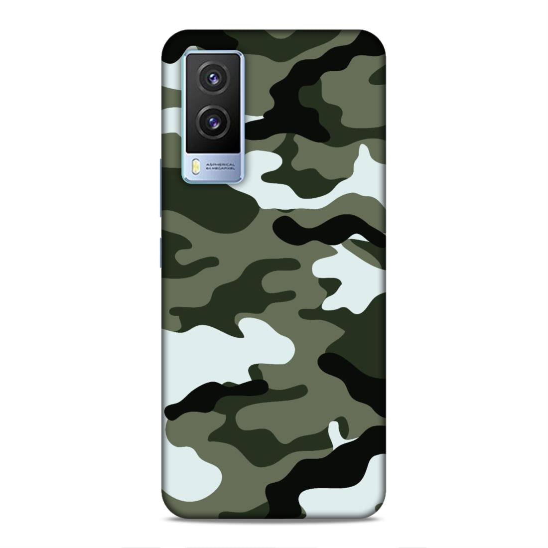 Army Suit Hard Back Case For Vivo V21e 5G