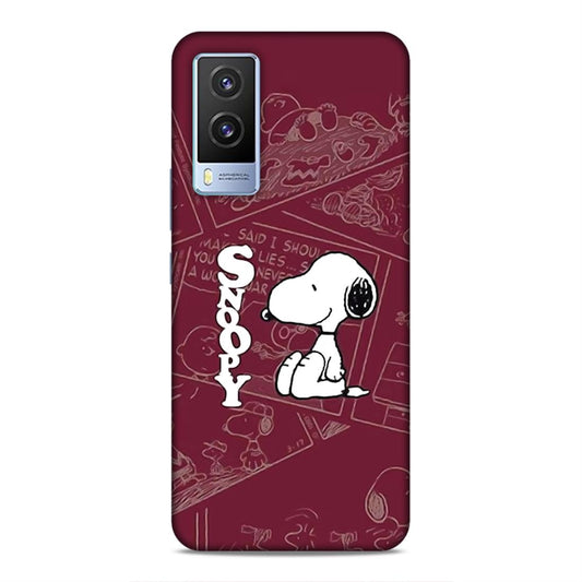 Snoopy Cartton Hard Back Case For Vivo V21e 5G