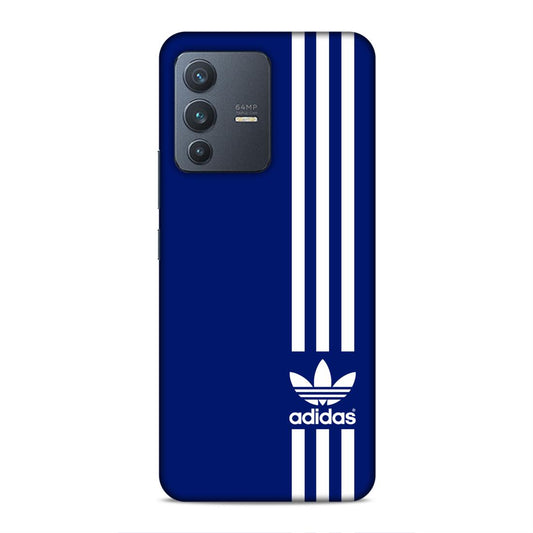 Adidas in Blue Hard Back Case For Vivo V23 5G