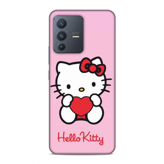 Hello Kitty in Pink Hard Back Case For Vivo V23 5G