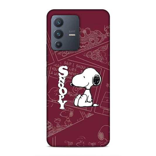 Snoopy Cartton Hard Back Case For Vivo V23 5G