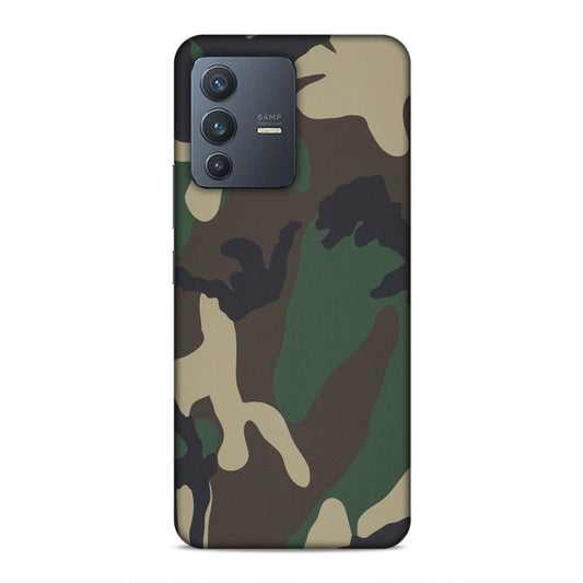 Army Hard Back Case For Vivo V23 5G