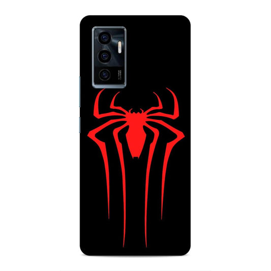 Spiderman Symbol Hard Back Case For Vivo V23e 5G