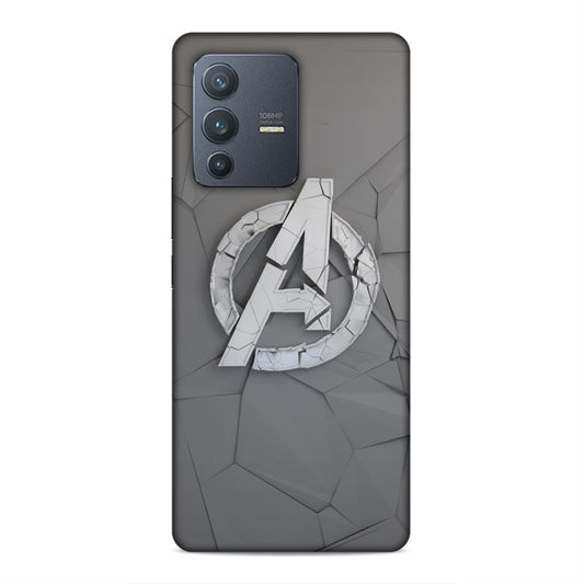Avengers Symbol Hard Back Case For Vivo V23 Pro 5G