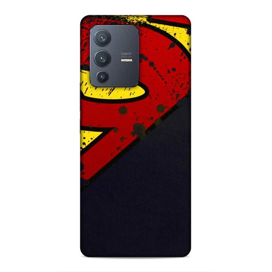 Superman Logo Hard Back Case For Vivo V23 Pro 5G