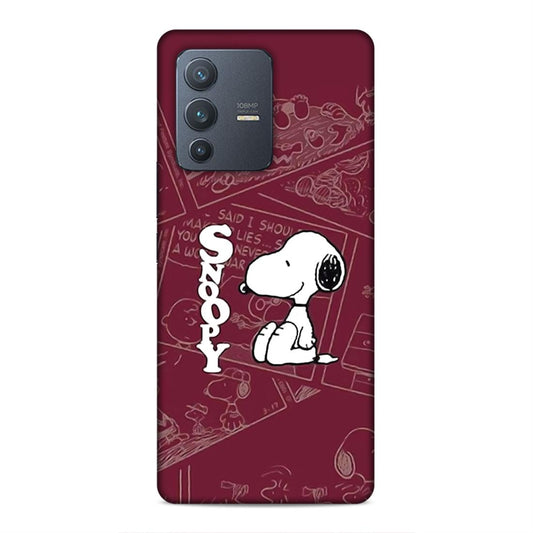 Snoopy Cartton Hard Back Case For Vivo V23 Pro 5G