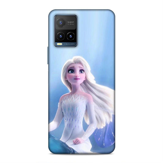 Elsa Frozen Hard Back Case For Vivo Y21 2021 / Y21A / Y21e / Y21G / Y21s / Y21T / Y33T / Y33s