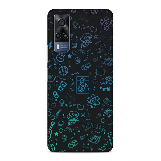 Abstract Hard Back Case For Vivo iQOO Z3 / Y53s 4G
