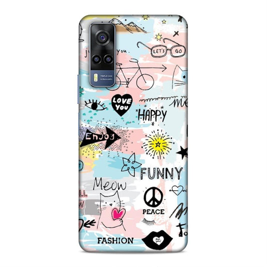 Quoted Hard Back Case For Vivo iQOO Z3 / Y53s 4G