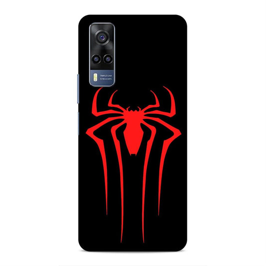 Spiderman Symbol Hard Back Case For Vivo iQOO Z3 / Y53s 4G