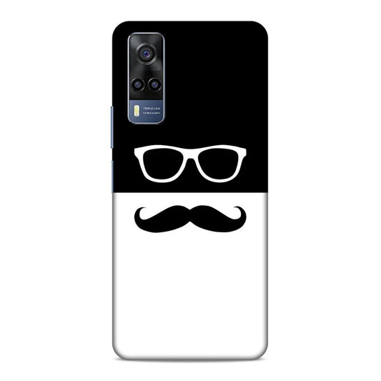 Spect and Mustache Hard Back Case For Vivo iQOO Z3 / Y53s 4G