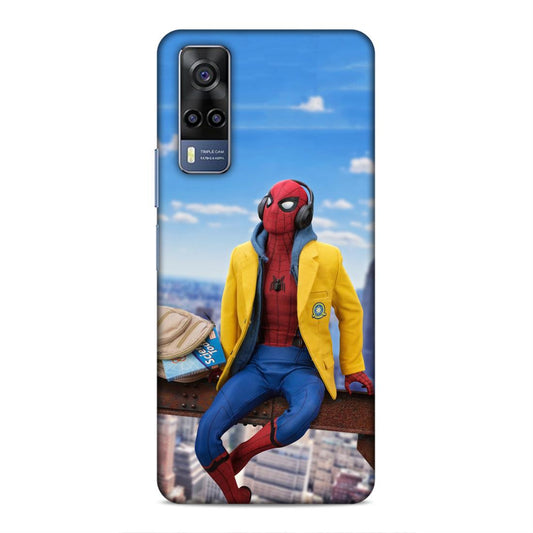 Cool Spiderman Hard Back Case For Vivo iQOO Z3 / Y53s 4G