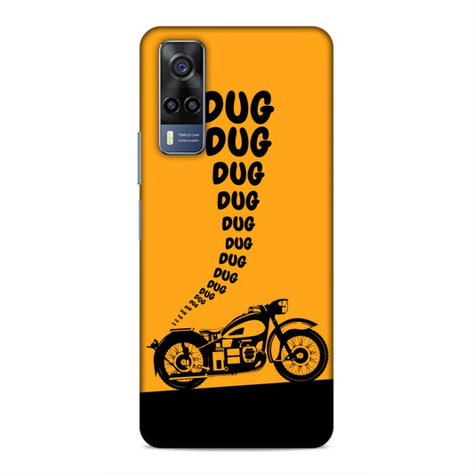 Dug Dug Motor Cycle Hard Back Case For Vivo iQOO Z3 / Y53s 4G