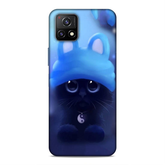 Cute Cat Hard Back Case For Vivo Y72 5G