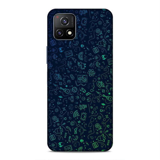 Abstract Hard Back Case For Vivo Y72 5G
