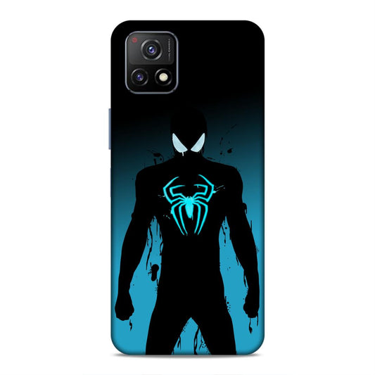 Black Spiderman Hard Back Case For Vivo Y72 5G