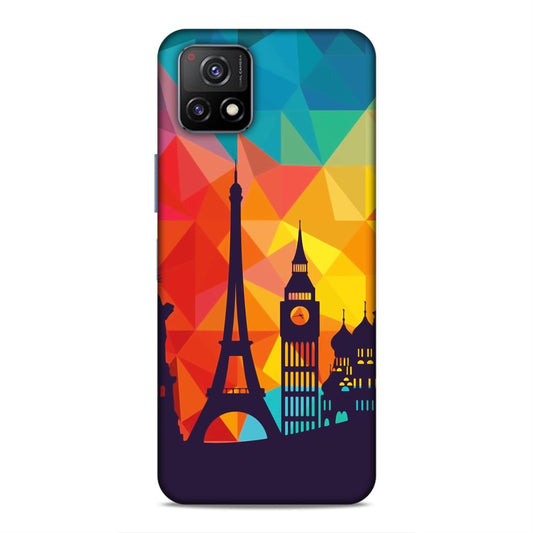 Abstract Monuments Hard Back Case For Vivo Y72 5G